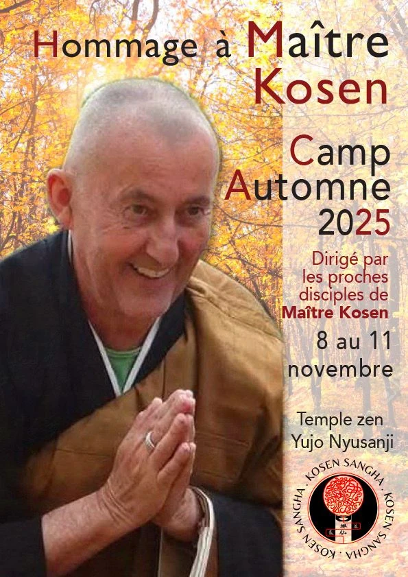 Hommage à Maître Kosen Camp Automne 2025